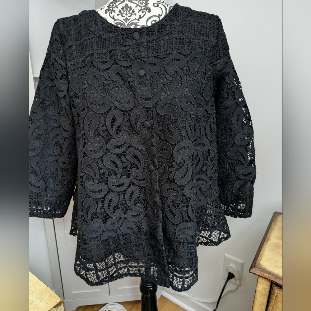 Black Lace Jacket/Blazer